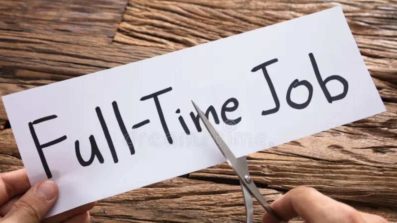 full-time job